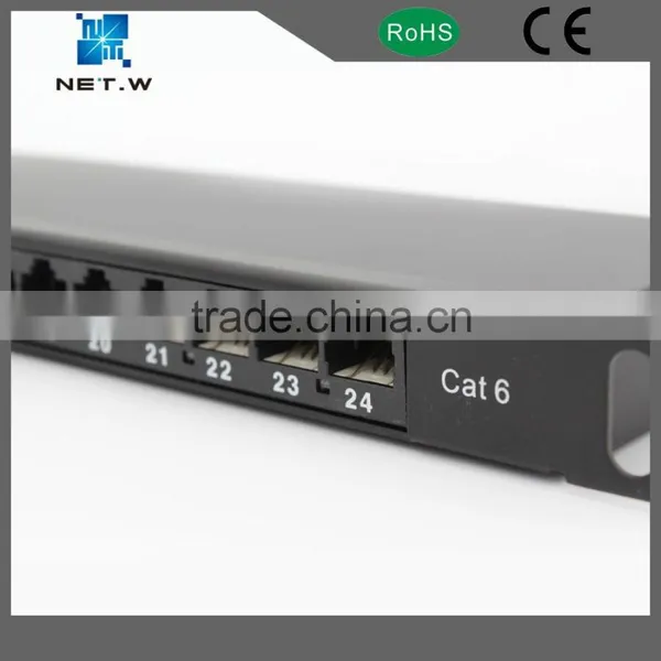 Patch Panel 24 Port 19 Inch, NT-0.5P-6 Cat6 24 Port Patch Panel photo-6