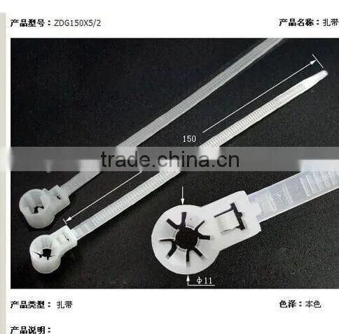 JIESHUO UL Mountable Head Ties Nylon Cable Tie photo-3