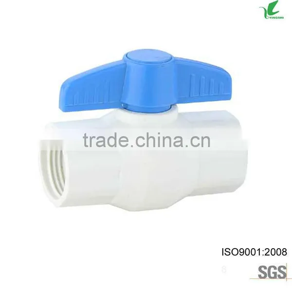 ASTM Plastic Pvc Compact Ball Valve photo-3