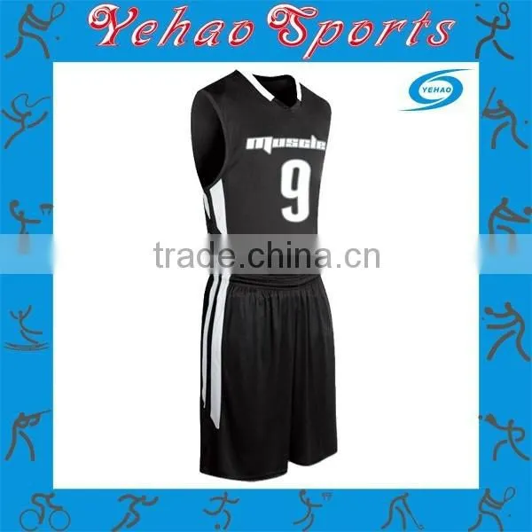 Plain Basketball Uniform With Your Favourite Color Wholesale photo-3