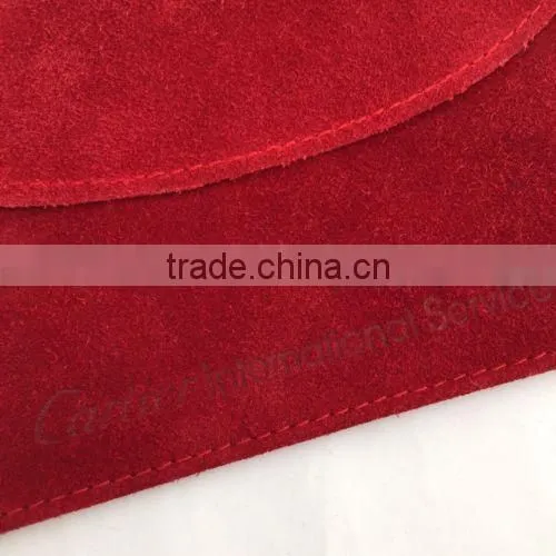 Earring Pouch With Flap Red photo-3