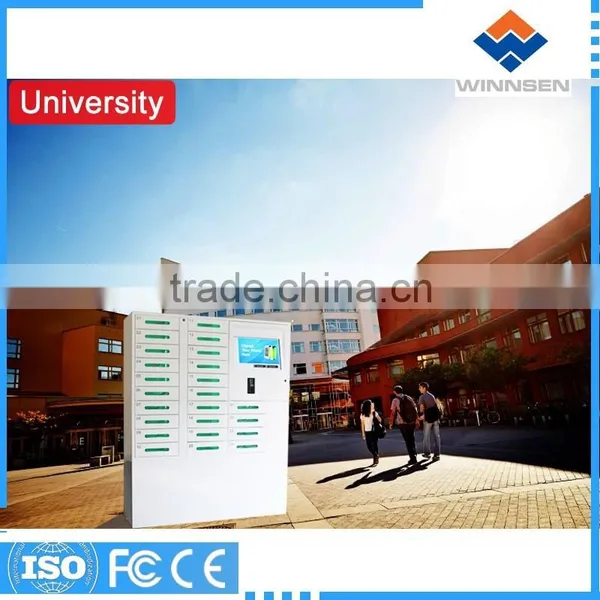 Floor Standing High Security 3G/Wifi Cell Phone Charging Stations for University USe APC-24B photo-5