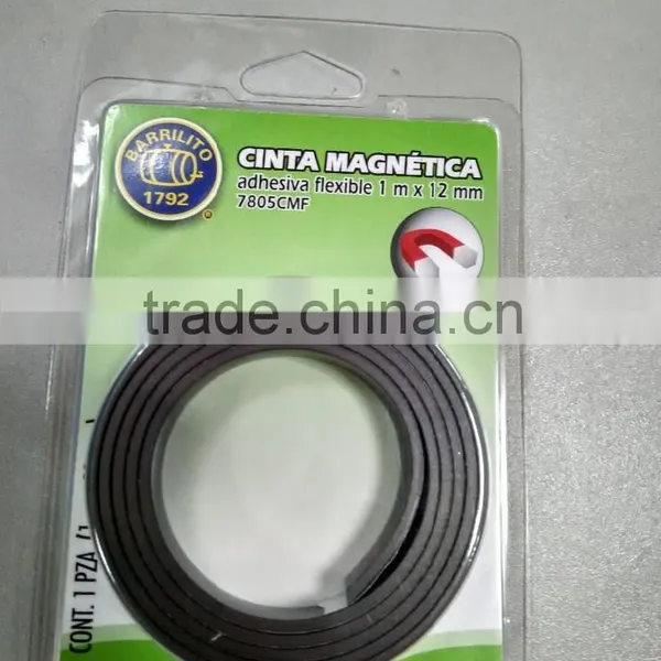  wholesale factory directly self adhesive/ orange release liner magnetic tape