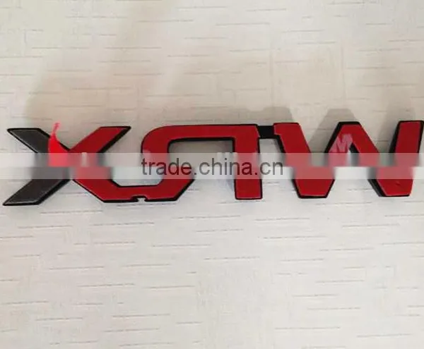 2015 Custom 3d Car Logo Plastic Chrome WRX Badge Emblem photo-6