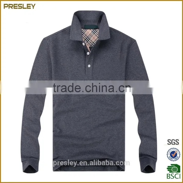 Presley Oem Best Selling Softtextile Custom Logo Bulk Men Polo t Shirts photo-4