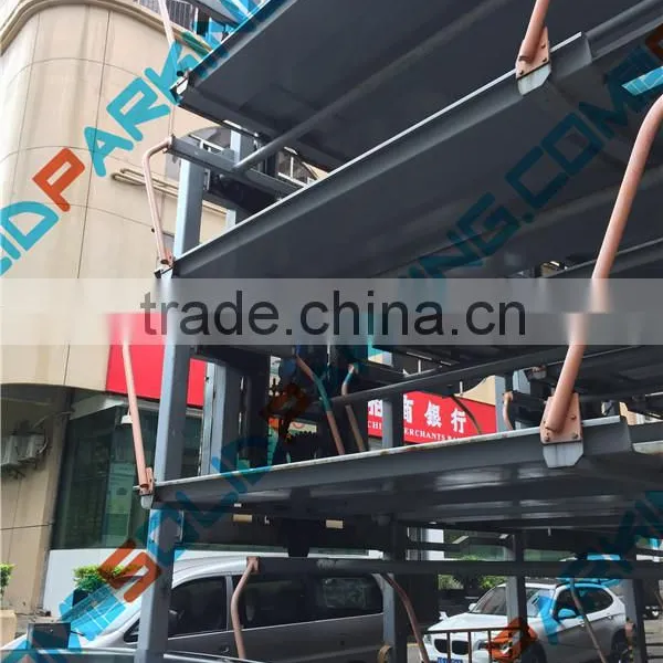 Full Range Anti-fall Ladders Emergency Stop Button Rotary Automated Parking System