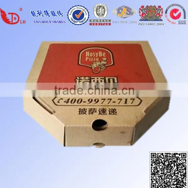 Design Corrugated Take Out Pizza Box Fast Food Box photo-2