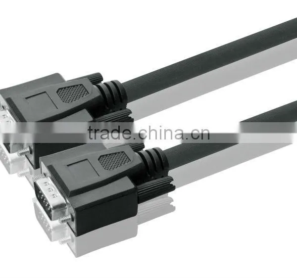 BLACK MOLDED VGA CABLE