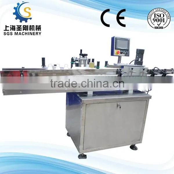 Full Automatic 0-100Bottles/min Vertical Sticker Labeling Machine photo-3