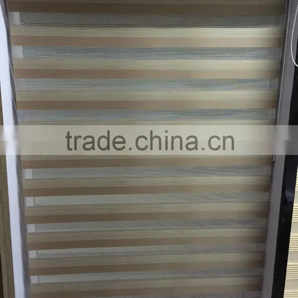 100% Polyester New Desigh Ready Made Zebra Blinds photo-2