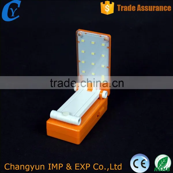 2016 New Design LED Table Desk Lamp Plastic Rechargable Energy Saving photo-4