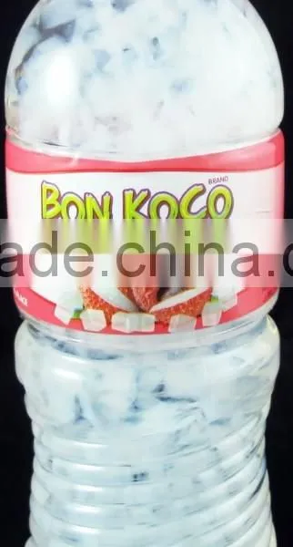 Fruit Juice With Nata De Coco 350ml Plastic Bottle BON KOCO Brand photo-3