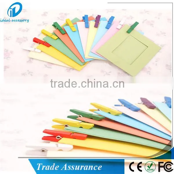 10 Frame + Clip Hanging Polaroid Film Album Fujifilm Instax Mini8/70/7s/25/50/90/sp-1 photo-5