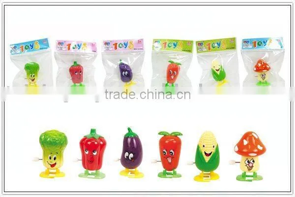 Mini Plastic Wind up Vagetables Toys
