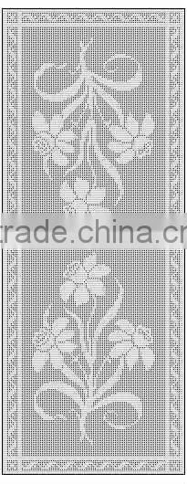 Crochet table runner