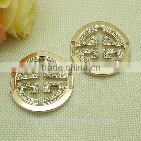 rhinestones buckle for shoe