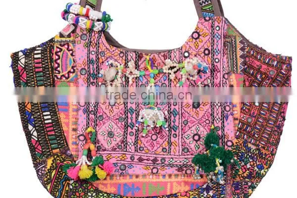 Girls Shoulder Bags Handmade Vintage Ladies Bag photo-4