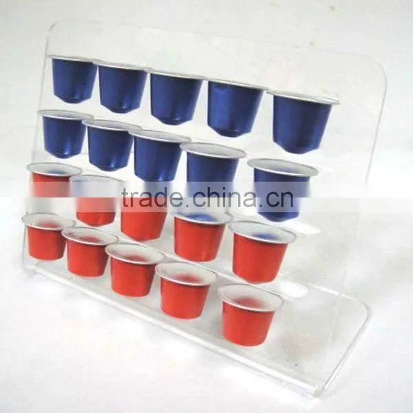 Acrylic Coffee Capsule Display Stand (Holder /Rack/ Box / Dispenser)
