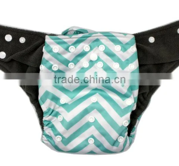 New Products Happy Flute Washable Aio Cloth Diaper Waterproof Printed Feature Wholesale From China photo-2
