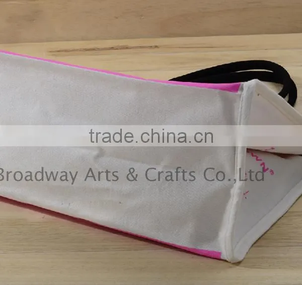 Top Quality Waxed Canvas Shoulder Tote Bag Leather Handle photo-2