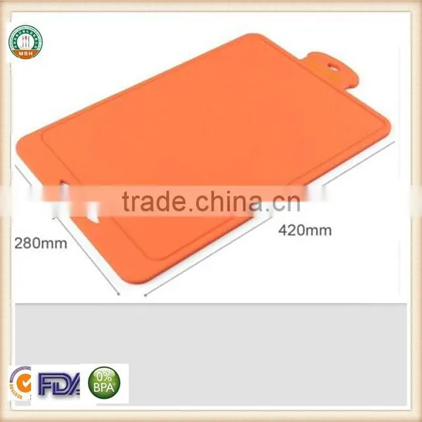 2016 High Quality Silicone Chopping Board /folding Chopping Borad