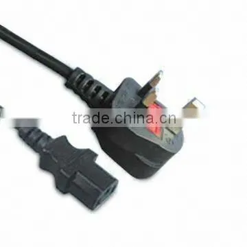 BS Power Cord With 3Pin Plug