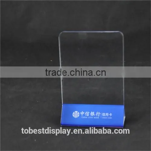3 Sided Clear Acrylic Menu Holder,acrylic Menu Stand,acrylic a5 Menu Stand Factory Price photo-2