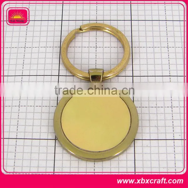Custom Blank Metal Keyring With Epoxy Sticker Logo photo-6