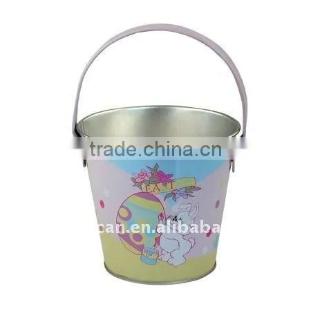New Style Ice Bucket Metal Tin Bucket With Handle for Easter photo-6