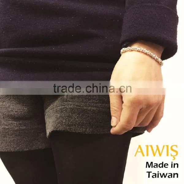 Women Jewel Silver 925 Couple Bangles and Bracelets photo-6