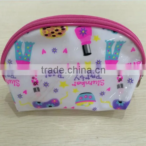 Zipper Design Pvc Cosmetic Bag photo-2