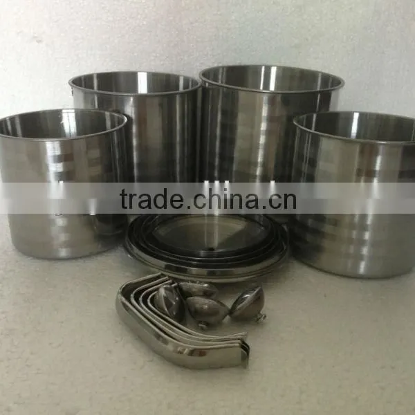 Stainless Steel Mug Set