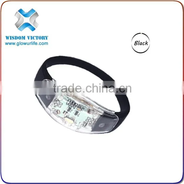 2016 Hot Selling LED Lighted Bracelet For Event,sound Activated Led Bracelet photo-6