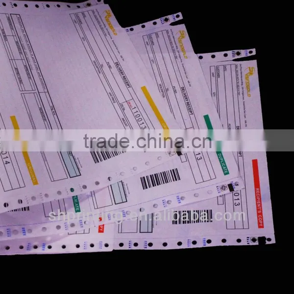 Business Form Printing Machine Printed Forms