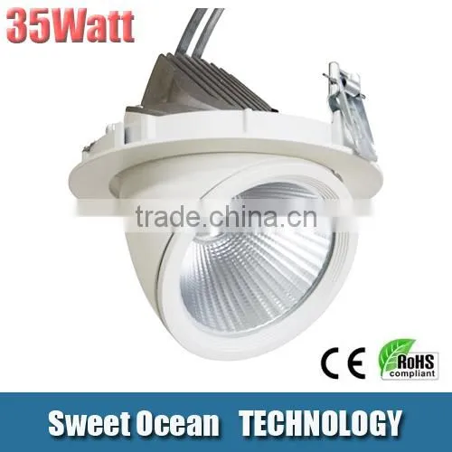 COB Adjustable Down Light Trunk Downlight Gimbal Downlight 10W 15W 20W 30W 35W 50W
