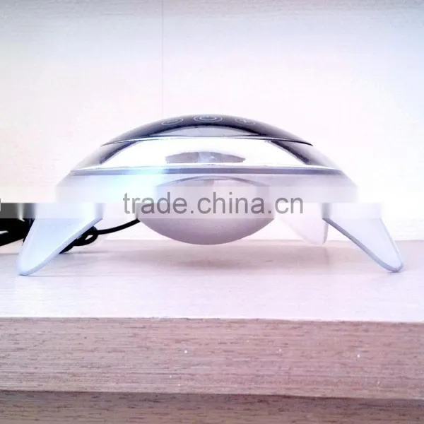2015 Touch Sensor With Clock Dimmable Smart Warm White 5w Movable Silver New Led Desk Lamp photo-5