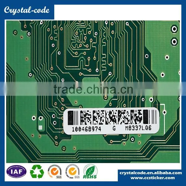 Muticolor Printing Anti-static Single Sided Pressure Sensitive Esd Label photo-2