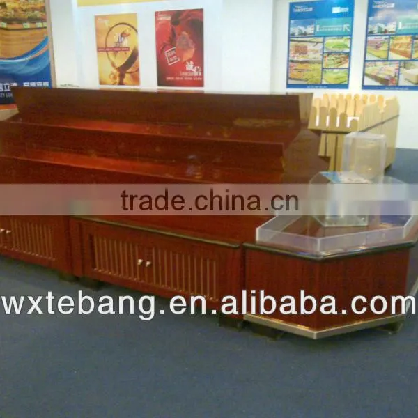 Supermarket & Store Display Equipment/metal Gondola Storage Shelf & Rack System