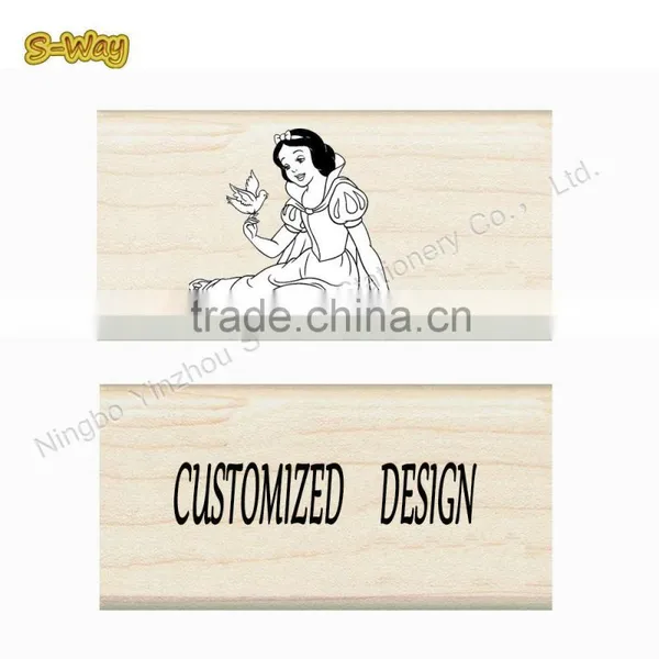 Wooden Stamp Blocks Set