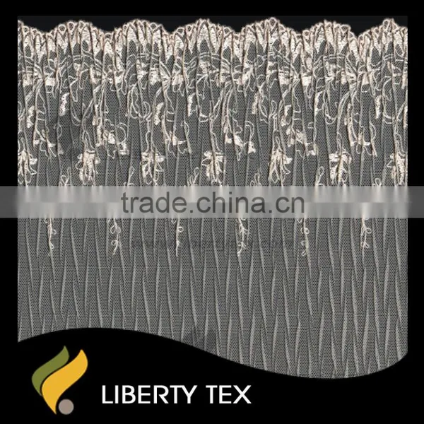 Special Working On Pleating Flower Embroidery Trim Lace photo-3