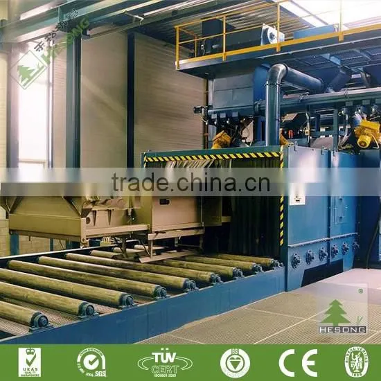 CE Certification H-beam Steel Shot Blasting Machine / Steel Structure Sand Blasting Machine photo-6