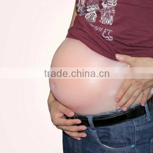 Silicone Artificial Belly Pregnant Belly for False Pregnancy Simulate Pregnancy and Surrogacy