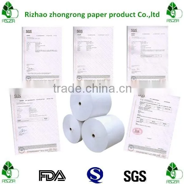 Food Grade pe Coating/laminating Duplex White Board With White Back