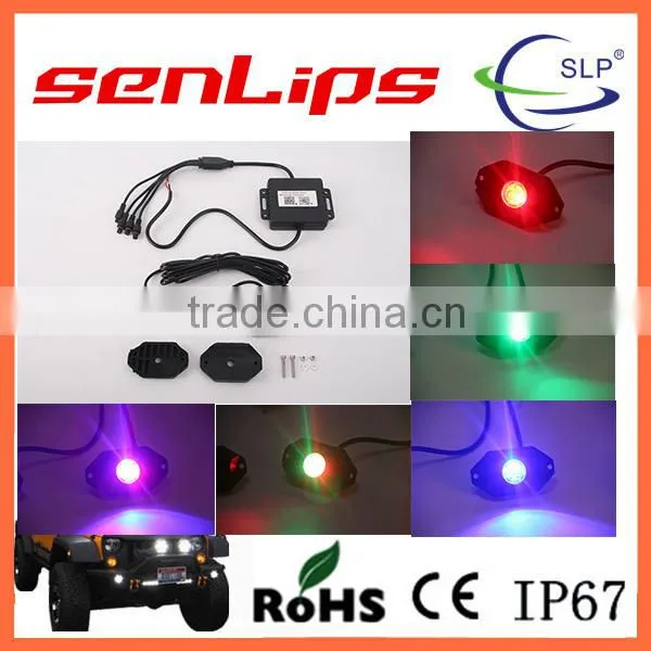RGB Bluetooth Control 9-32V Waterproof IP68 Offroad LED SC1-4 Rocklight