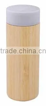 Vacuum Cup With 100%natural Bamboo