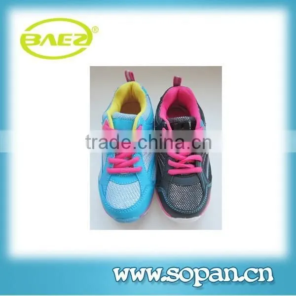 2015 New Bright Color Gril Sports Shoes for Kids photo-2
