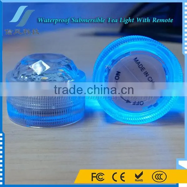 12Pcs Waterproof Submersible LED Tea Light photo-3