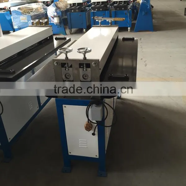 Wind Pipe Making Beading Groove Machine photo-3