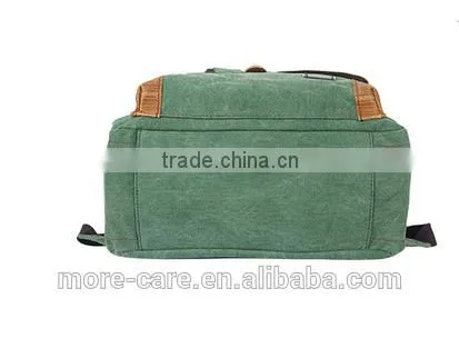 Men's Trendy Vintage Canvas Backpack photo-4