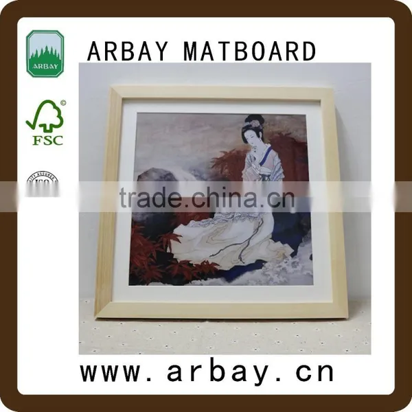 China Hot Sale Custom Acid Free Sexy Photo Frame Matboard Uncut Mat Boards Matboard and Framing photo-4